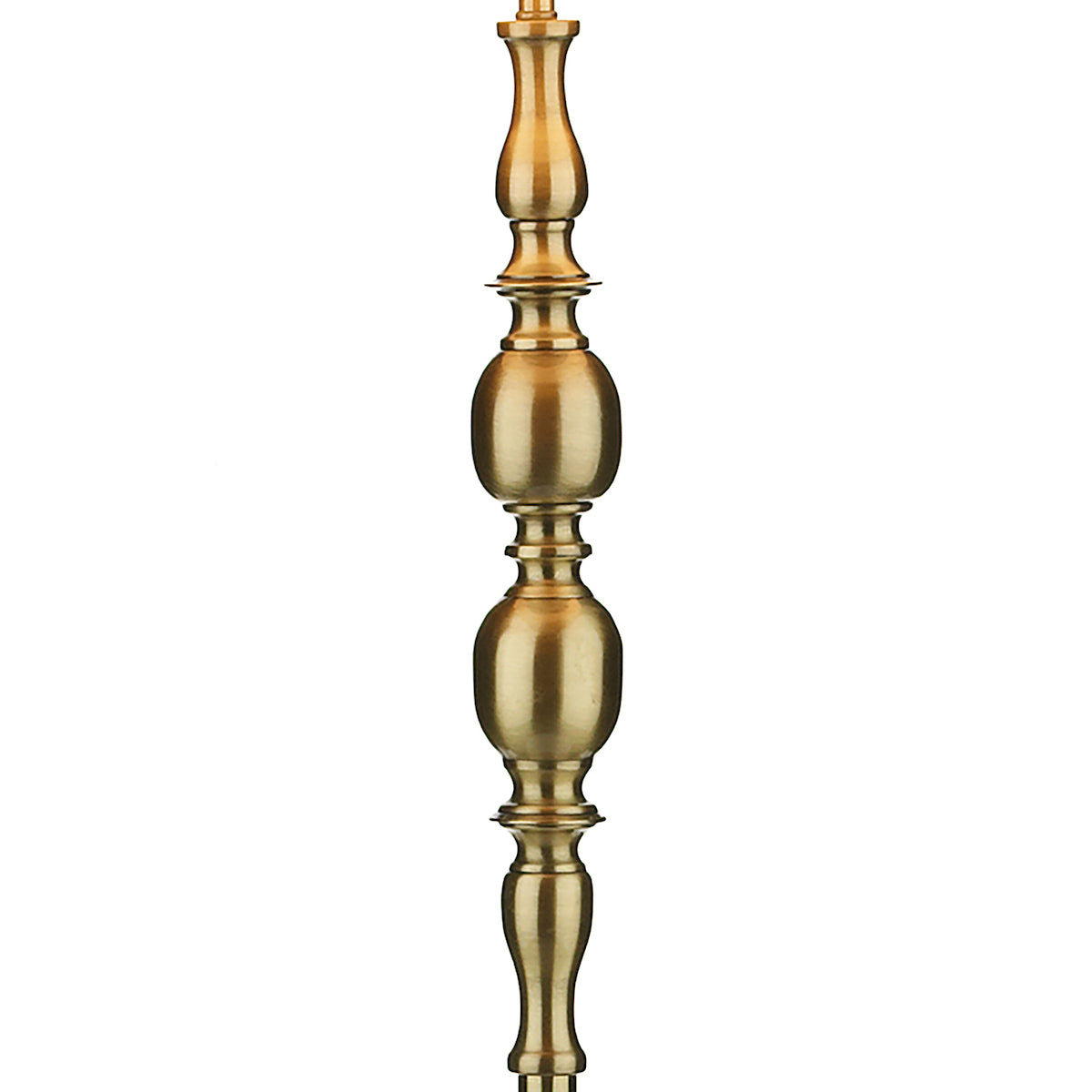 Madrid Floor Lamps Antique Brass With Shade