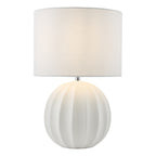 Mavis Ceramic Table Lamp Cream With Shade