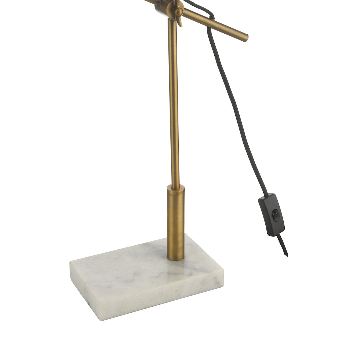 Mendal Task Lamp Bronze & Marble