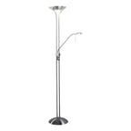 Montana Mother & Child Floor Lamp Satin Chrome