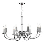Murray 8 Light Dual Mount Pendant Polished Chrome