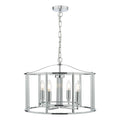 Myka 4 Light Pendant Polished Chrome