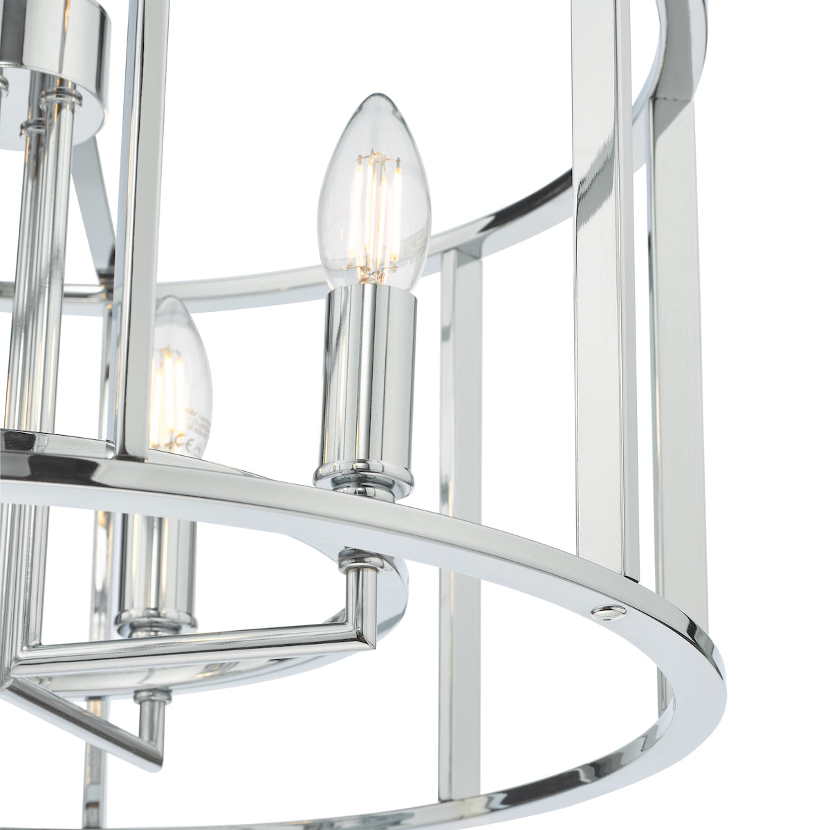 Myka 4 Light Pendant Polished Chrome