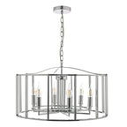 Myka 6 Light Pendant Polished Chrome