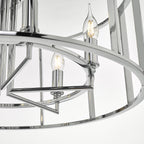 Myka 6 Light Pendant Polished Chrome