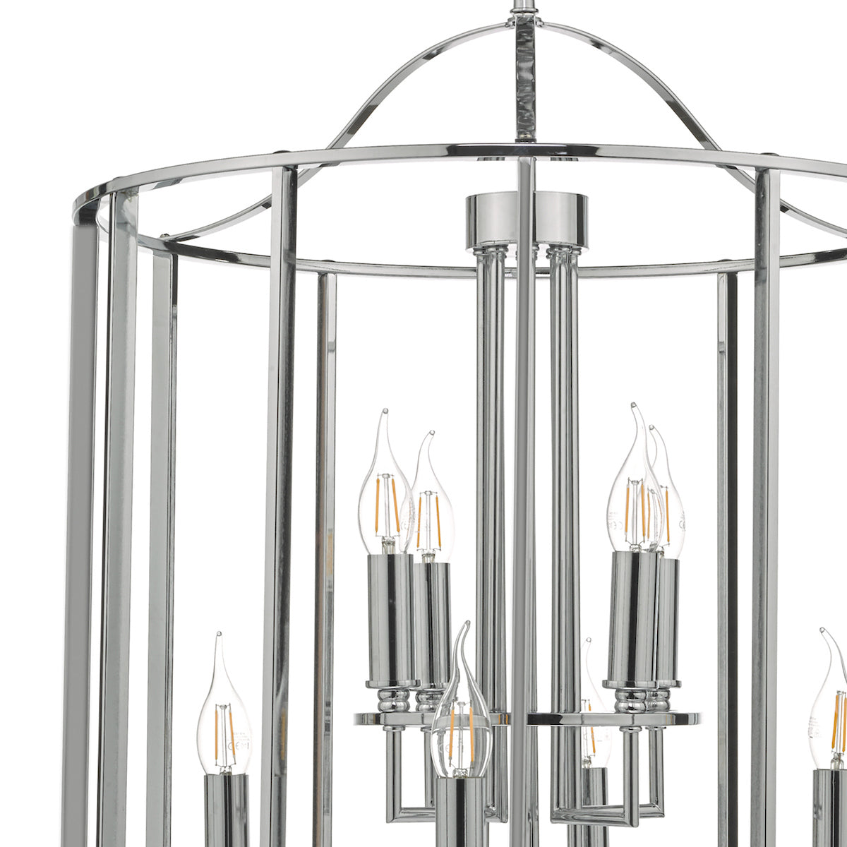 Myka 8lt Lantern Polished Chrome