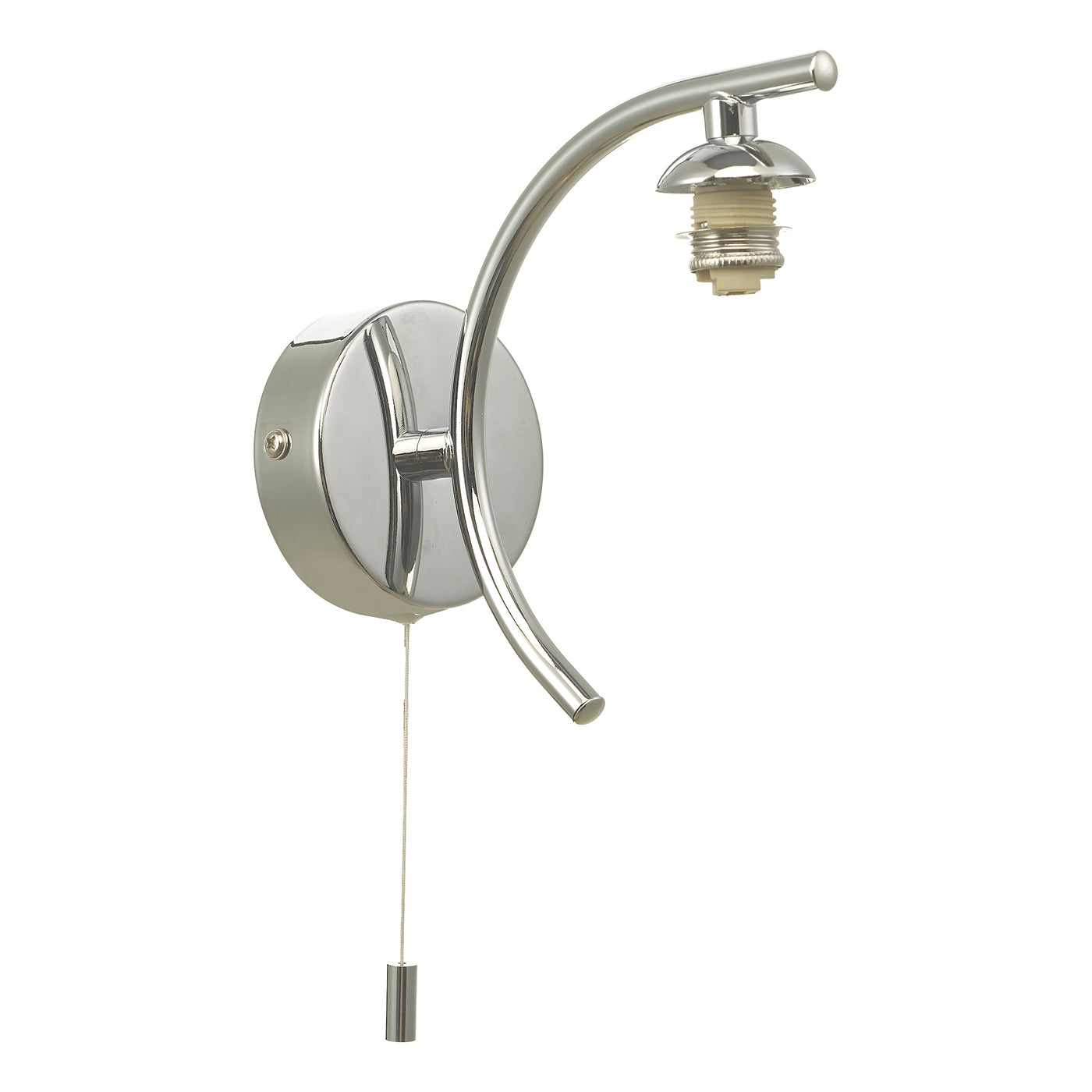 Nakita Wall Light Polished Chrome Bracket Only