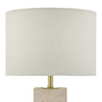 Nalani Table Lamps Pink Marble Effect With Shade