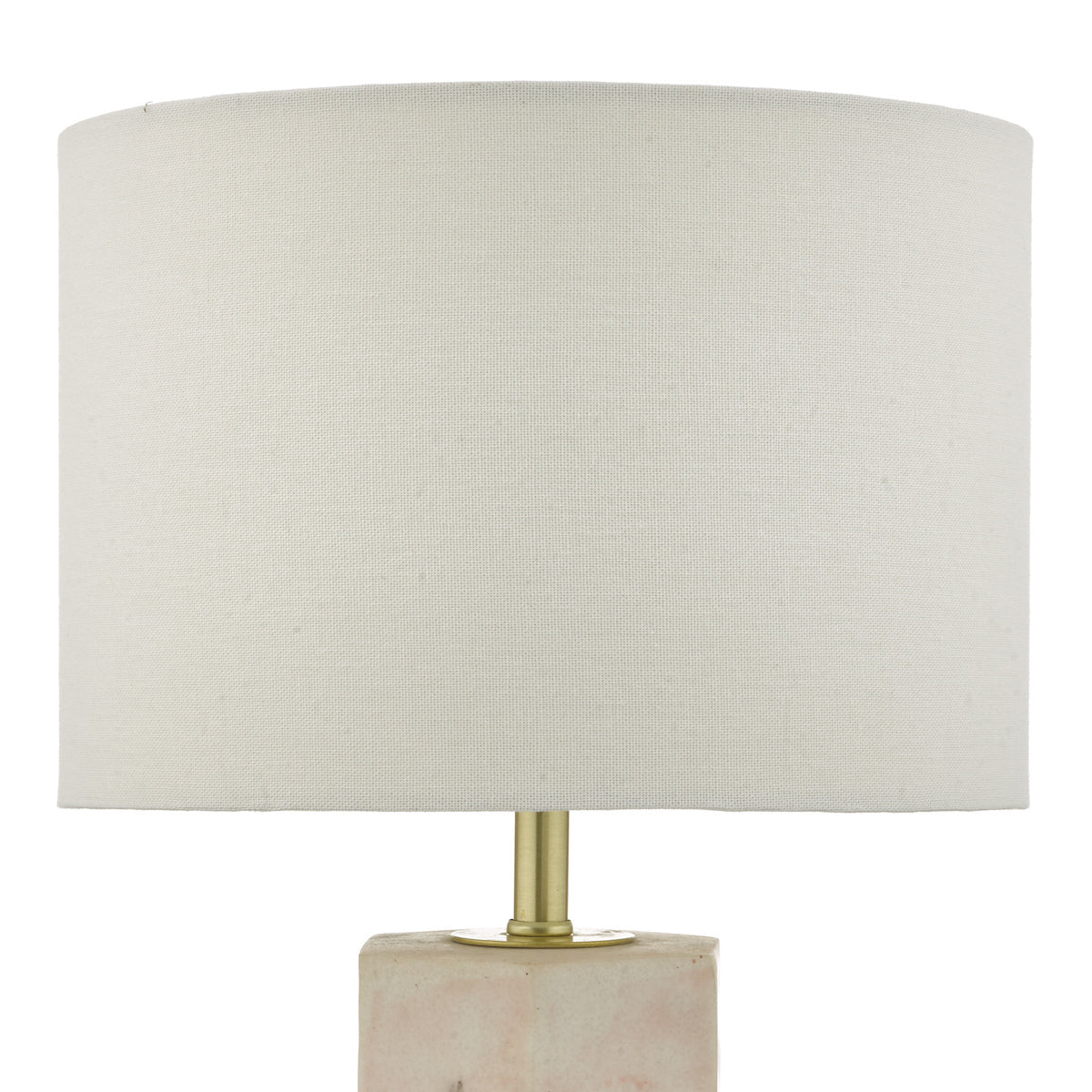 Nalani Table Lamps Pink Marble Effect With Shade