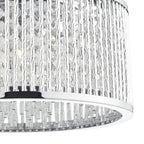 Nantes 3 Light Flush Polished Chrome