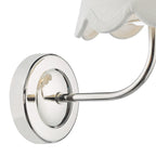 Navarro Rechargeable Wall Light Polished Nickel Bracket Only LED