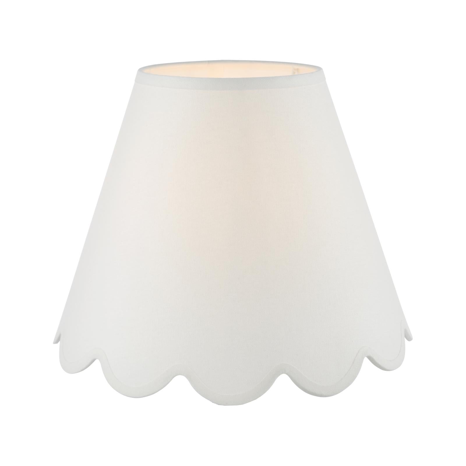 Nerita Ivory Linen Tapered drum Shade 35cm