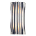 Netra 2 Light Wall Light Satin Bronze and Ivory