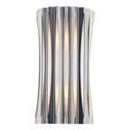Netra 2 Light Wall Light Satin Bronze and Ivory