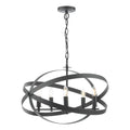 Nitya 5 Light Pendant Matt Black