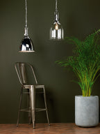 Nolan 1 Light Pendant Polished Chrome/ Clear