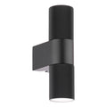 Obi 2 Light Outdoor Wall Light Matt Black IP54