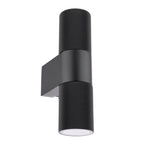 Obi 2 Light Outdoor Wall Light Matt Black IP54