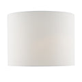 Olalla Ivory Faux Silk Drum Shade 34cm