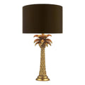 Palm Table Lamps Gold Base Only