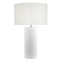 Pascha Table Lamp White Ceramic With Shade