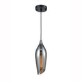 Taper Smoked Glass  Pendant
