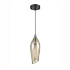 Taper Amber Glass  Pendant