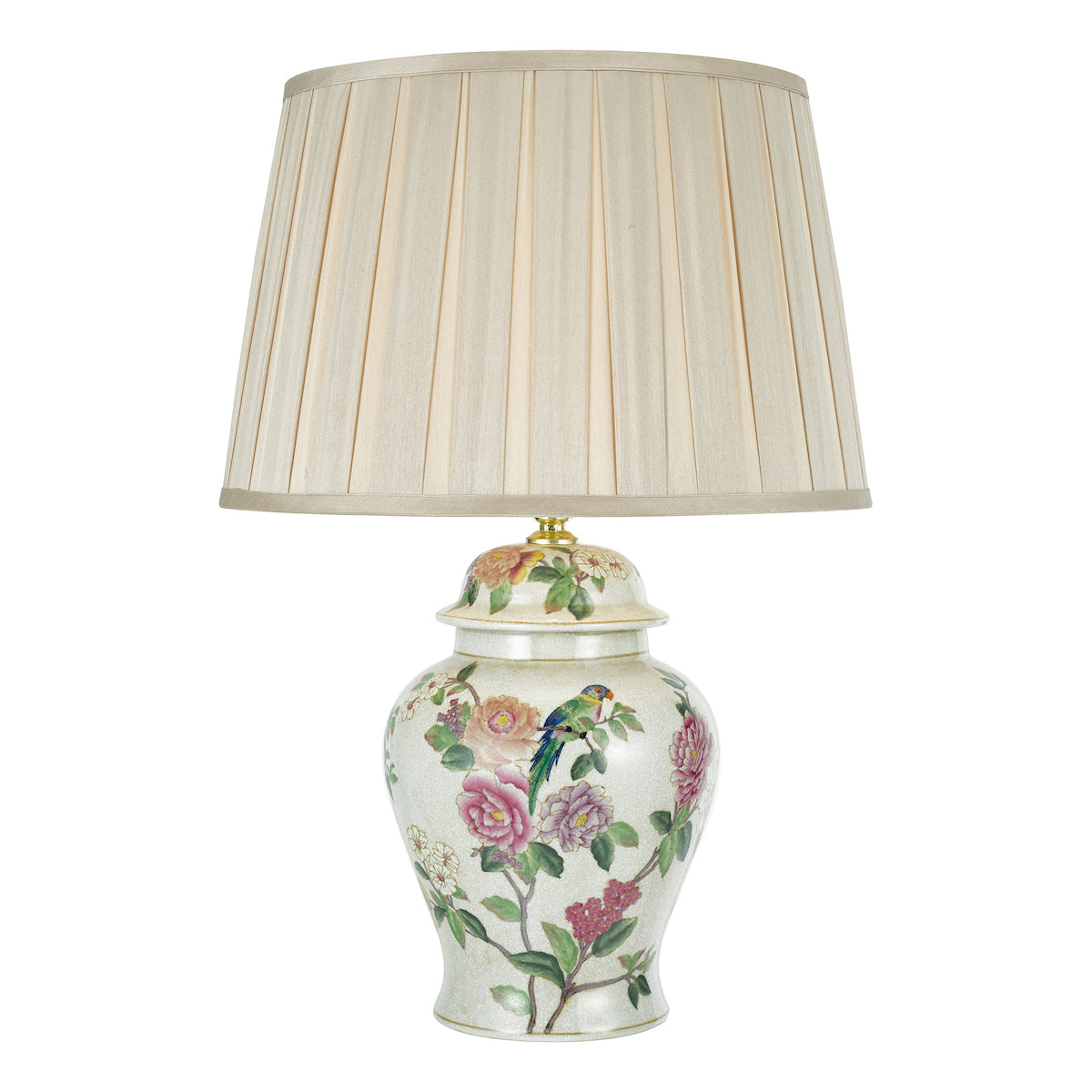 Peony Table Lamps Floral Design Base Only