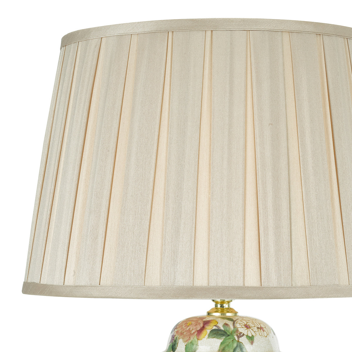 Peony Table Lamps Floral Design Base Only