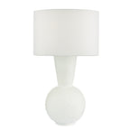 Perla Table Lamp Matt White With Shade
