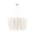 Phillipa 3 Light Pendant White Ceramic