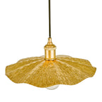 Piper 1 Light Single Pendant Gold Leaf