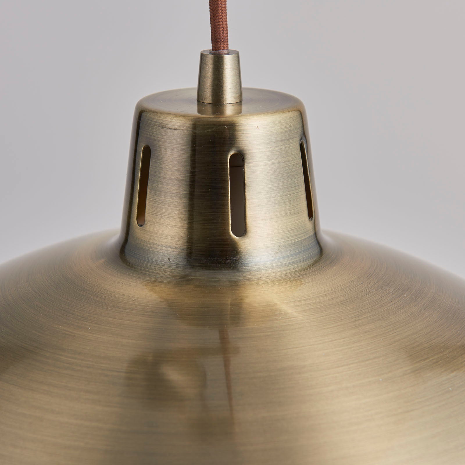 Polka Adjustable Pendant Light - Antique Brass