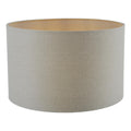 Pyramid Grey Linen Drum Shade 40cm