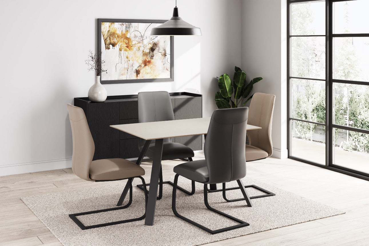 Prato 1200 Dining Table grey