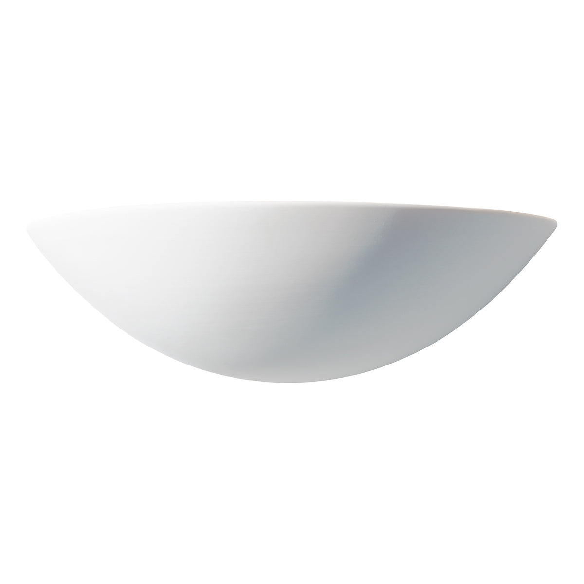 Radius Ceramic Wall Washer White Unglazed