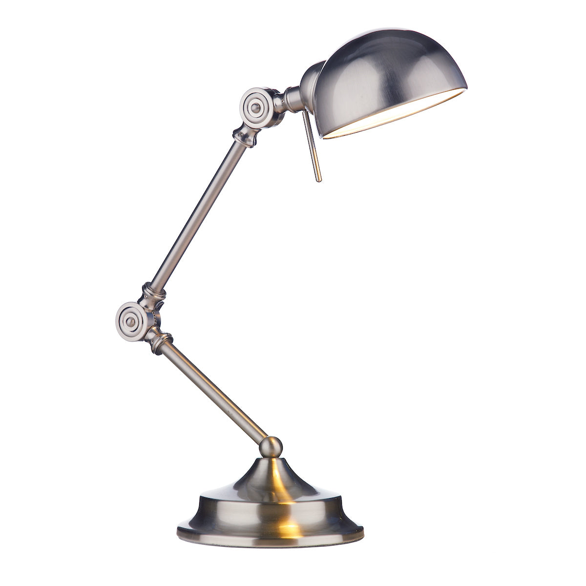 Ranger Task Table Lamps Satin Chrome