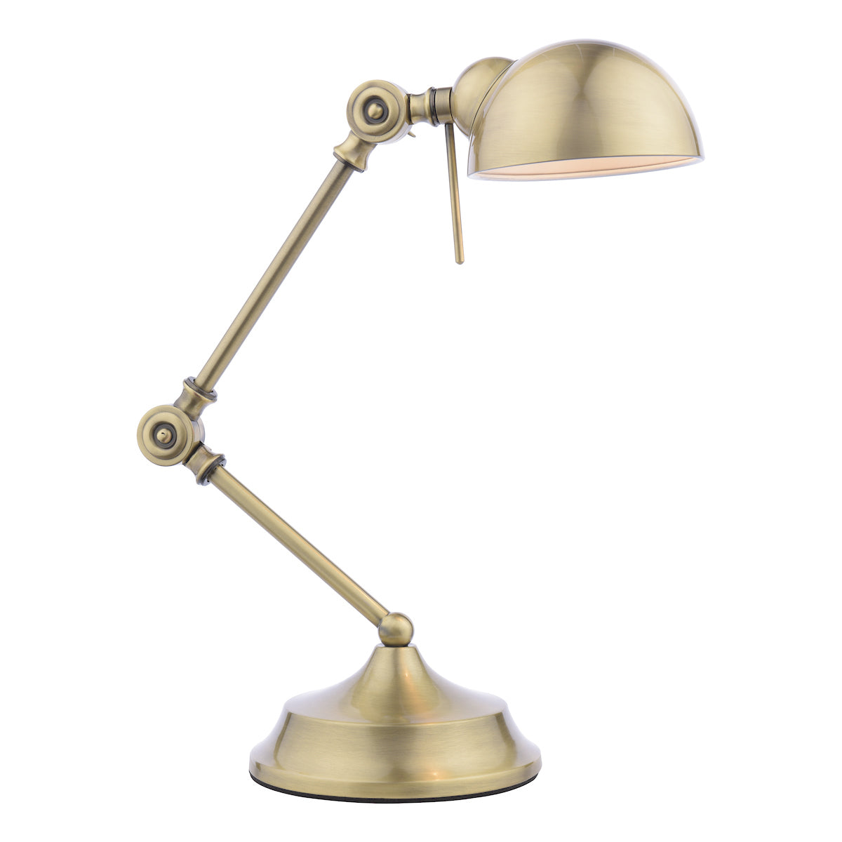 Ranger Task Table Lamps Antique Brass