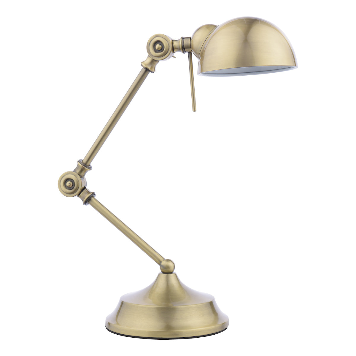 Ranger Task Table Lamps Antique Brass