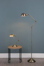 Ranger Task Table Lamps Antique Brass