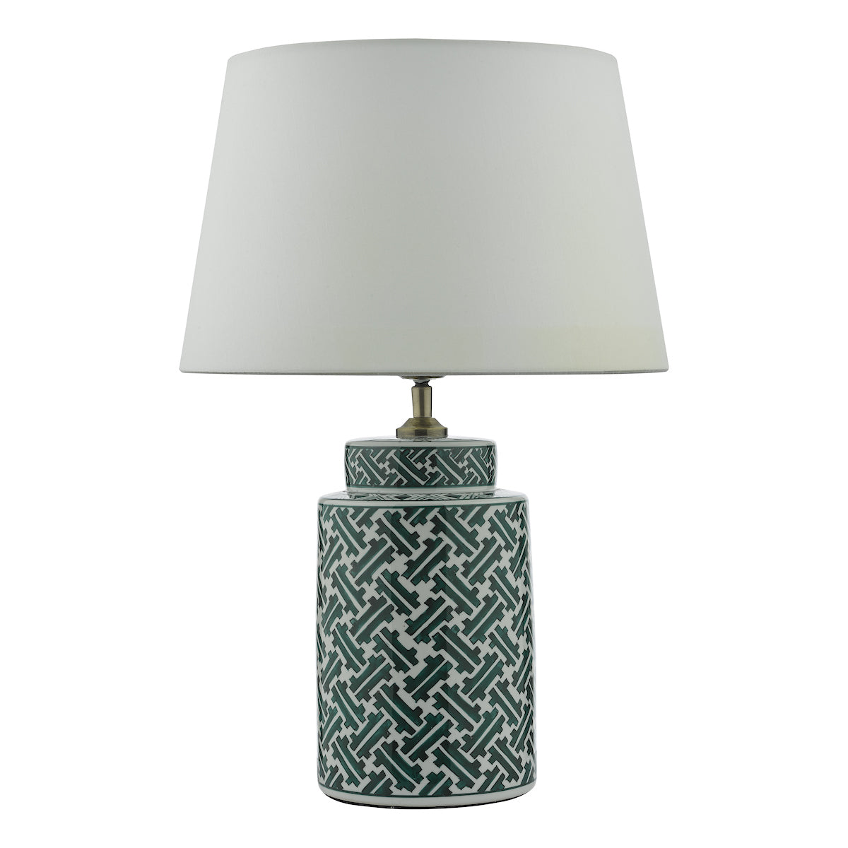 Reese Table Lamps Green Print Base Only