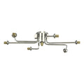 Reyna 7lt Semi Flush Polished Chrome Frame Only