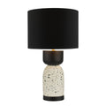 Roja Table Lamps Terrazzo & Black With Shade