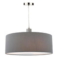 Ronda Grey Faux Silk Easy Fit Shade 60cm