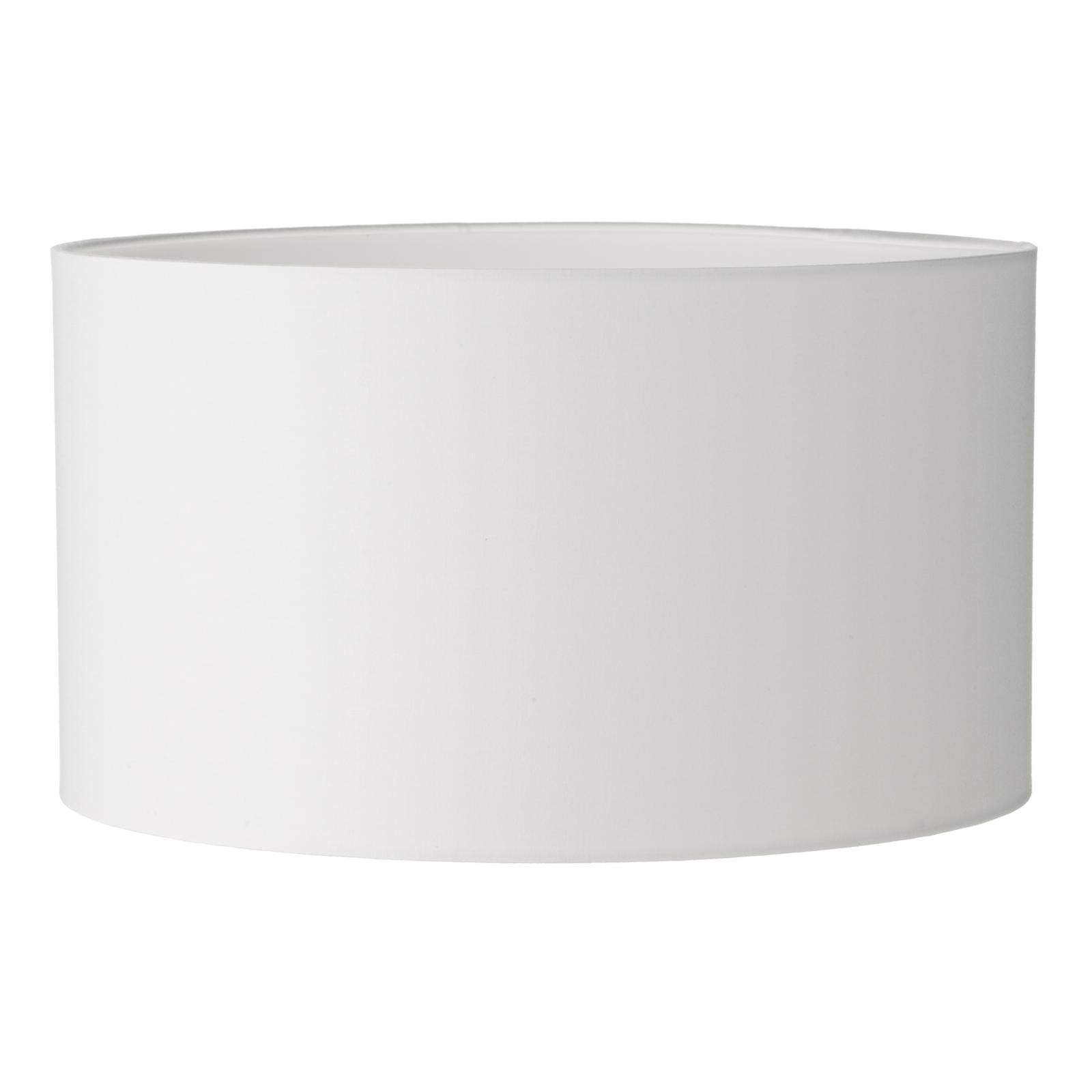 Tuscan Ivory Cotton Drum Shade 40cm