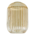 Sawyer Easy Fit Shade Champagne Ribbed Glass