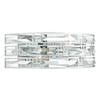 Seville 2 Light Wall Light Crystal Polished Chrome