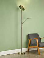 Shelby Mother & Child Lamp Antique Brass LED