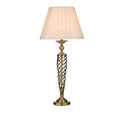 Siam Table Lamp Antique Brass With Shade (Multipack)