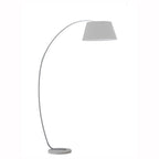 Prima satin nickel standard lamp
